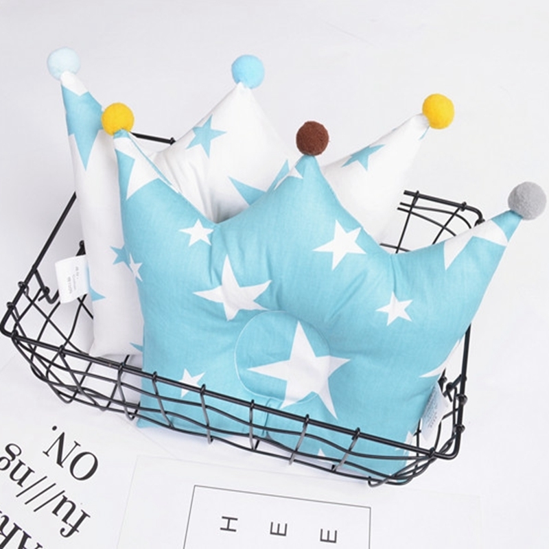 Pillows Baby Shaping Pillow Prevents Babies Flat Head Crown Cotton Bed born Child Room Decoration Accessories 0 24 Month 220924