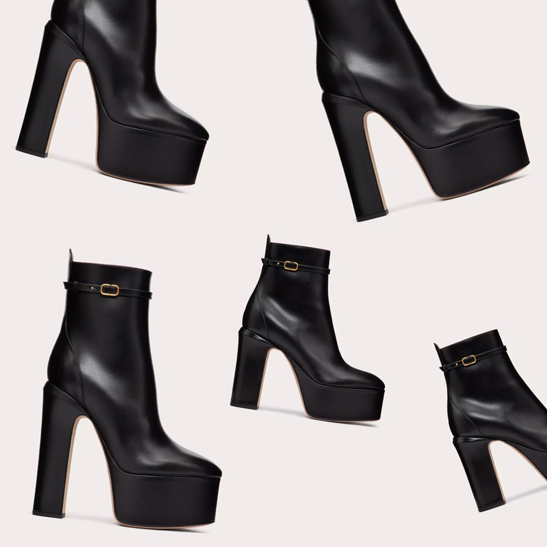 Tan-Go Platform Ankle Boot Women Designer Boot Calfskin Leather Ankles Strap With VLOGO High Heel Black Brown White Sexy Size 35-41, Customize
Tan-Go Platform Ankle Boot Women Designer Boot Calfskin Leather Ankles Strap With VLOGO High Heel Black Brown White Sexy Size 35-41, Customize