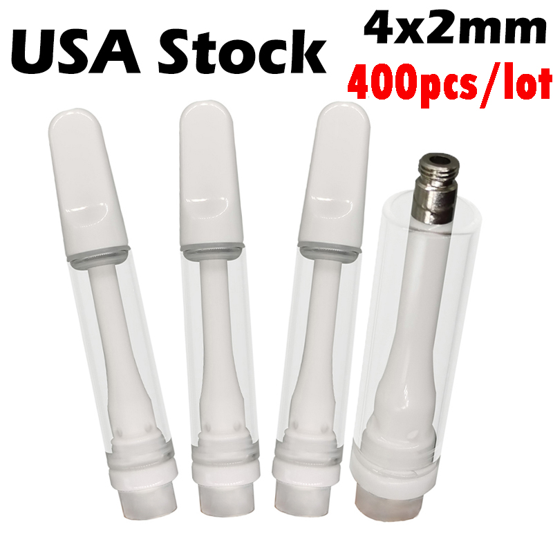 USA Stock Full Ceramic Vape Cartridges Screw 4 Holes 510 Thread Carts Atomizers Disposable Vapes Pens Sauce Thick Oil Vaporizers Custom Empty Packaging Clamshell
USA Stock Full Ceramic Vape Cartridges Screw 4 Holes 510 Thread Carts Atomizers Disposable Vapes Pens Sauce Thick Oil Vaporizers Custom Empty Packaging Clamshell