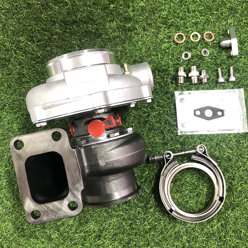 T3 Universal Dual Ceramic Ball Bearing GT3076 GT3076R GTX3076R Anti-Surge Turbo Billet compressor Wheel Turbocharger 400-750HP