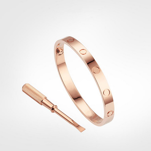 Gold plated bangle Love Bracelets silver rose gold for Women Men Screwdriver Bracelet With bag 15-22cm
Gold plated bangle Love Bracelets silver rose gold for Women Men Screwdriver Bracelet With bag 15-22cm