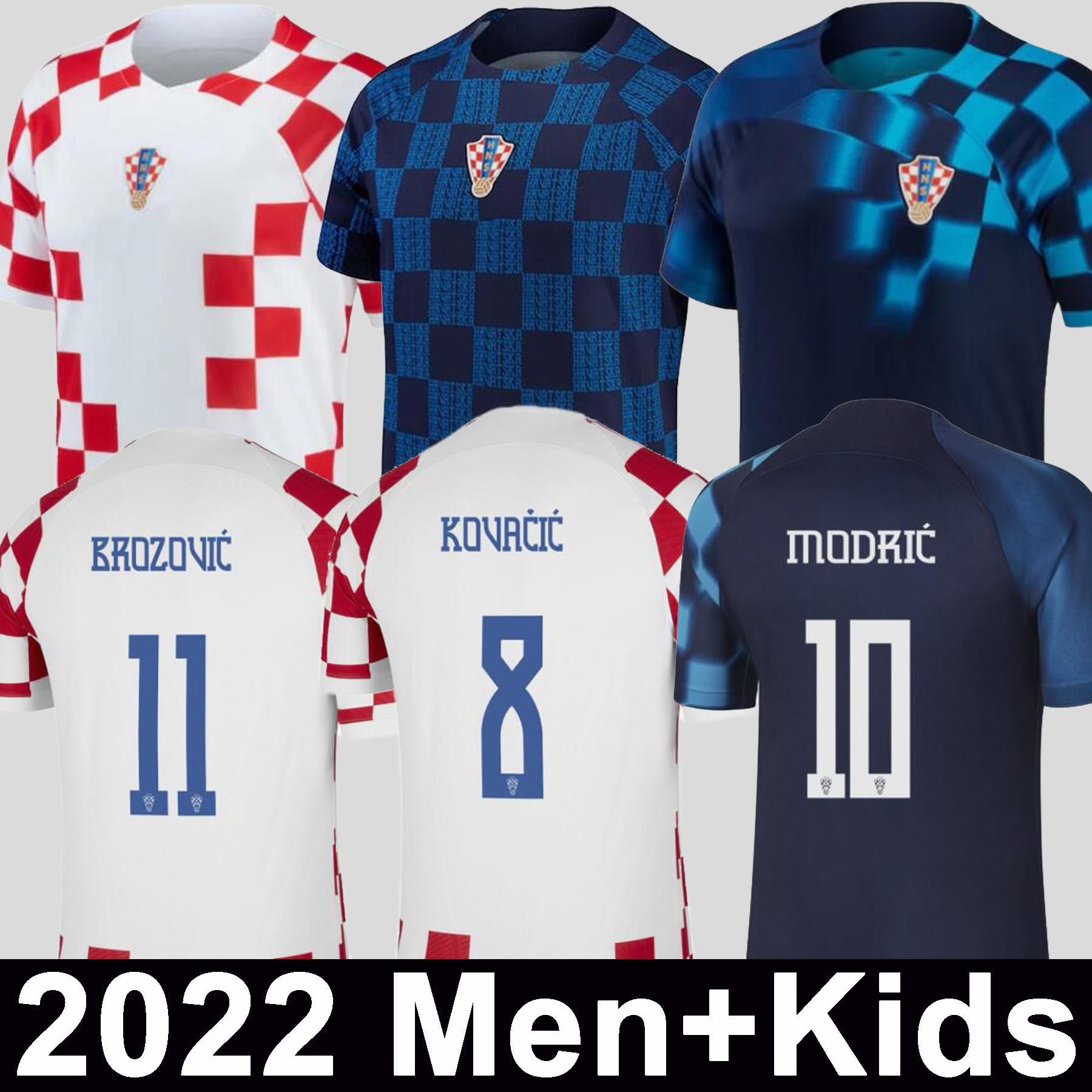 2022 Croatia MODRIC soccer jerseys national team MANDZUKIC PERISIC KALINIC 22 23 Croazia football shirt KOVACIC Rakitic Kramaric Men Kids Kit uniforms, Pre-match shirt (no kids)
2022 Croatia MODRIC soccer jerseys national team MANDZUKIC PERISIC KALINIC 22 23 Croazia football shirt KOVACIC Rakitic Kramaric Men Kids Kit uniforms, Pre-match shirt (no kids)