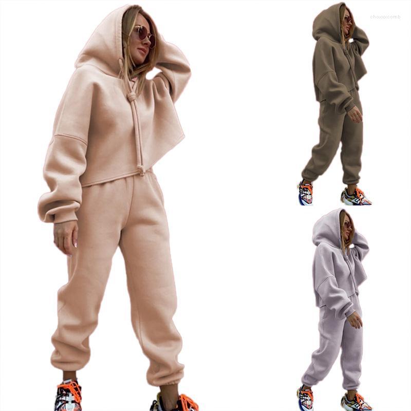 Women' Tracksuits Pieces Set Women Hooded Tracksuit Turtleneck Hoody Jogging Pants Solid Color Pullover Suit Casual Chic Outwear, Army green
Women' Tracksuits Pieces Set Women Hooded Tracksuit Turtleneck Hoody Jogging Pants Solid Color Pullover Suit Casual Chic Outwear, Army green