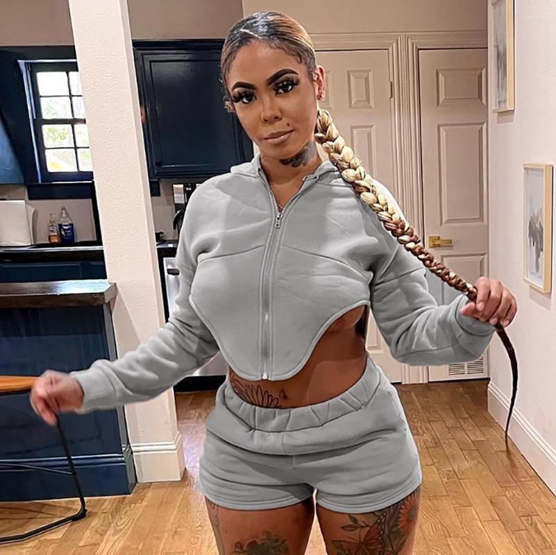 Women' Tracksuits Temperament Commute Women' Clothing 2022 Autumn Hooded Zipper Stitching Long Sleeve Sports Fashion Blouse And Pants, Gray
Women' Tracksuits Temperament Commute Women' Clothing 2022 Autumn Hooded Zipper Stitching Long Sleeve Sports Fashion Blouse And Pants, Gray