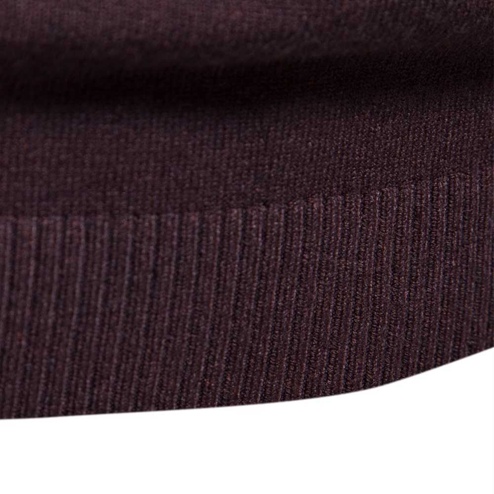 Mens Sweaters Winter Turtleneck Thick Casual Turtle Neck Solid Color Quality Warm Slim Pullover Men 220923