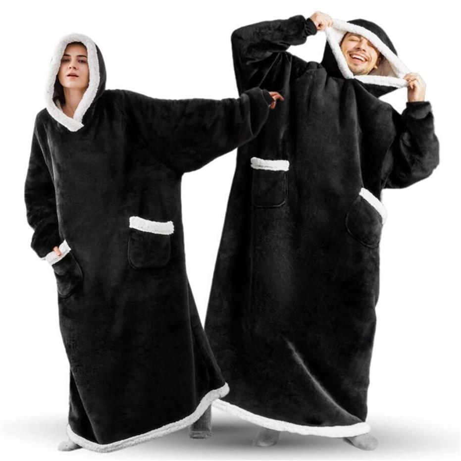 Super Long Flannel Blanket with Sleeves Winter Hoodies Sweatshirt Women Men Pullover Fleece Giant TV Blanket Oversized245O
Super Long Flannel Blanket with Sleeves Winter Hoodies Sweatshirt Women Men Pullover Fleece Giant TV Blanket Oversized245O