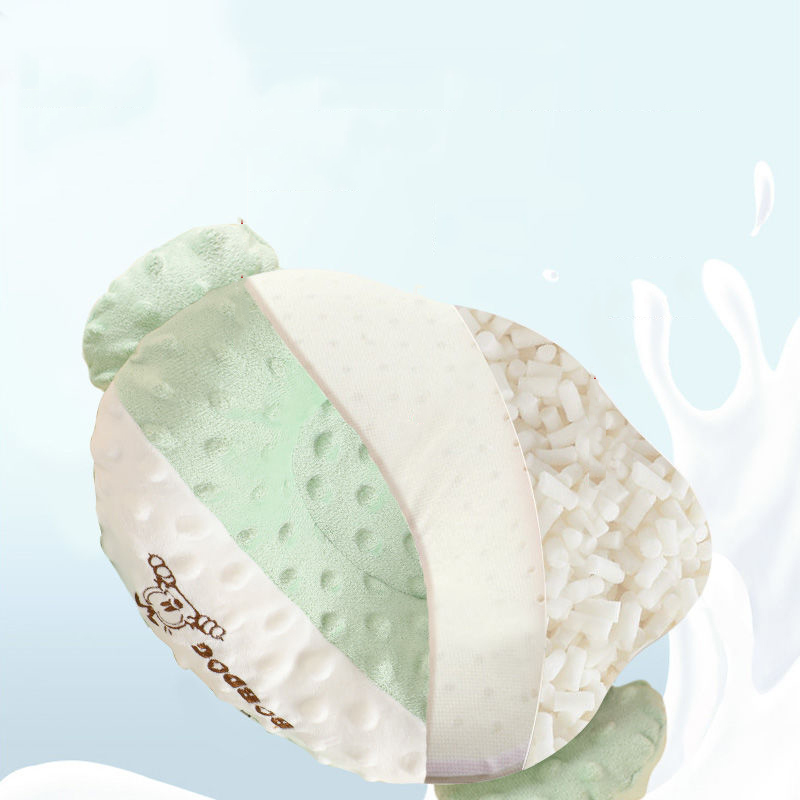 Pillows Baby born Latex Shaped For Children To Correct And Prevent Partial Head Beddings Babies 220924