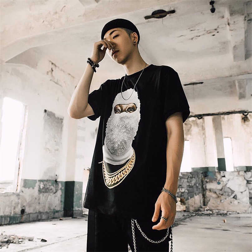 Men's T-Shirts 2022ss IH NOM UH NIT Mask T-shirt Men Women High Quality Pearl Man Graphic IH NOM UH NIT Tee Cotton Tops Summer Short Seve 0926H22
