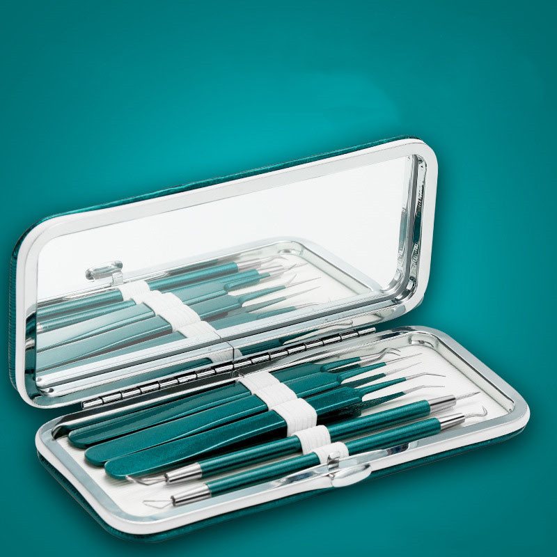Blackhead Removal Needles Tweezers Acne Black Head Remover Tool Kit Face Skin Care Tool Pore Cleaner Beauty Pinzas Para Agujas De Eliminacion De Punto