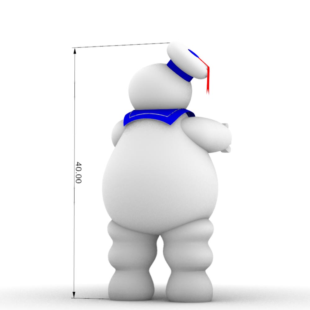 Halloween Decoration inflatable stay puft marshmallow man ghostbusters model for advertising