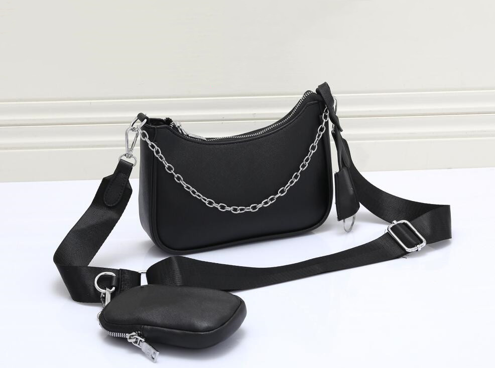Sale 3 piece high quality man womens Luxurys Designers bags handbags hobo purses lady handbag crossbody shoulder channel totes fashion Wallet bag, Black
Sale 3 piece high quality man womens Luxurys Designers bags handbags hobo purses lady handbag crossbody shoulder channel totes fashion Wallet bag, Black