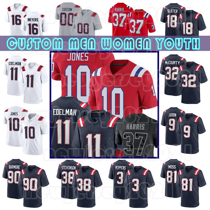 9 Matthew Judon 10 Mac Jones 11 DeVante Parker Football Damien Harris Jersey Devin McCourty Dont'a Hightower Malcolm Butler Cole Strange Matthew Slater Jakobi Meyers, Custom men (a g z)
9 Matthew Judon 10 Mac Jones 11 DeVante Parker Football Damien Harris Jersey Devin McCourty Dont'a Hightower Malcolm Butler Cole Strange Matthew Slater Jakobi Meyers, Custom men (a g z)