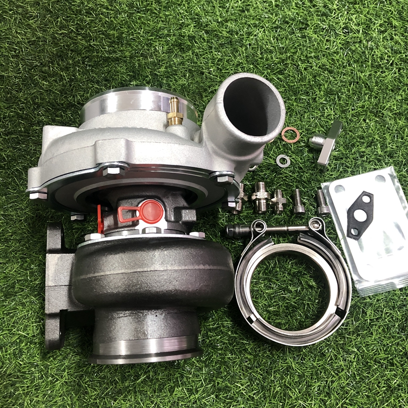 T3 Universal Dual Ceramic Ball Bearing GT3076 GT3076R GTX3076R Anti-Surge Turbo Billet compressor Wheel Turbocharger 400-750HP