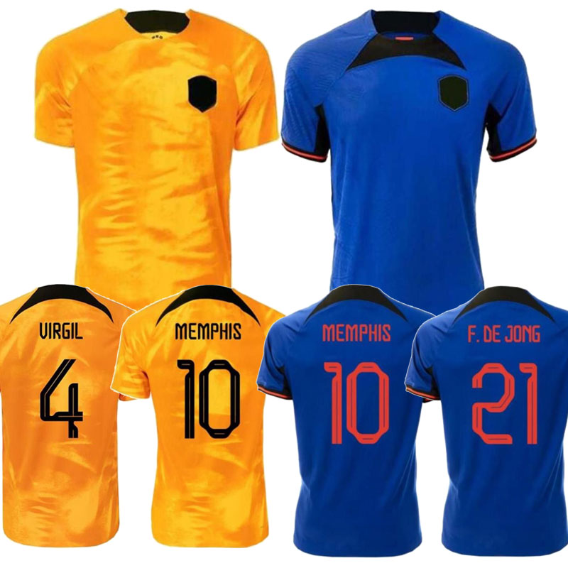 2022 2023 Netherlands MEMPHIS soccer jersey DE JONG Holland DE LIGT WIJNALDUM VAN DIJK 22 23 football shirt men kids kit DUMFRIES maillot camiseta camisa futebol