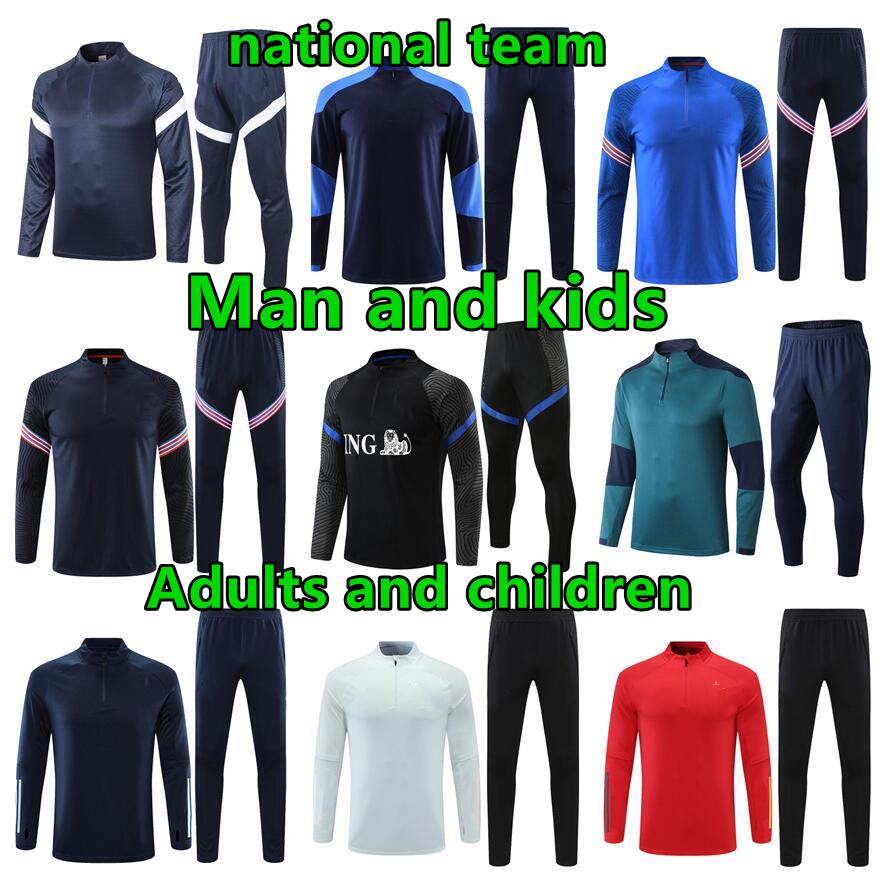 College wear 2021 Man and kids Spain soccer Belgium Tracksuit Long sleeve chandal futbol 21 22 football Training suit
College wear 2021 Man and kids Spain soccer Belgium Tracksuit Long sleeve chandal futbol 21 22 football Training suit