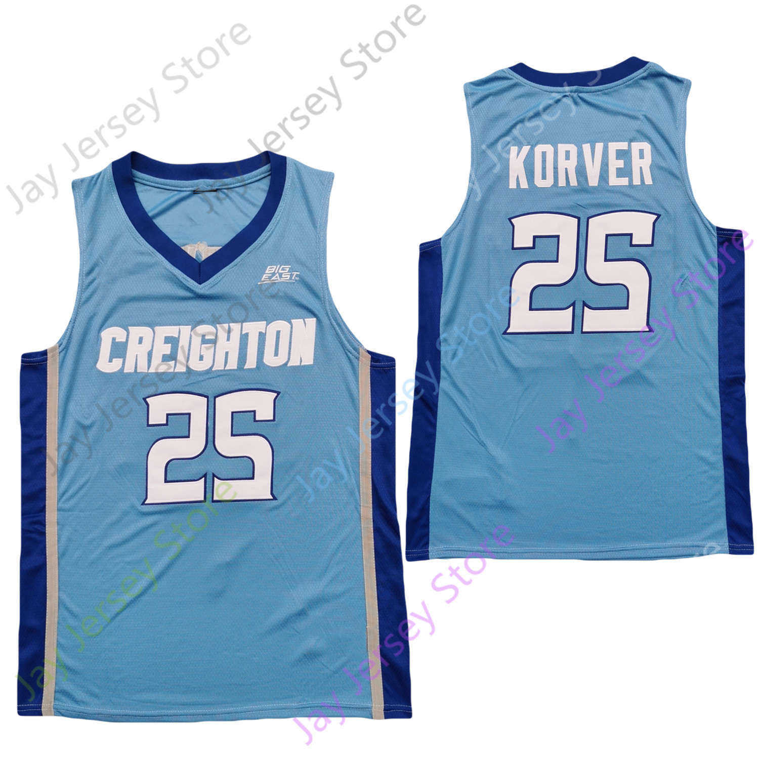 2020 New NCAA Creighton Bluejays Jerseys 25 Korver College Basketball Jersey Blue Size Youth Adult Embroidery
2020 New NCAA Creighton Bluejays Jerseys 25 Korver College Basketball Jersey Blue Size Youth Adult Embroidery