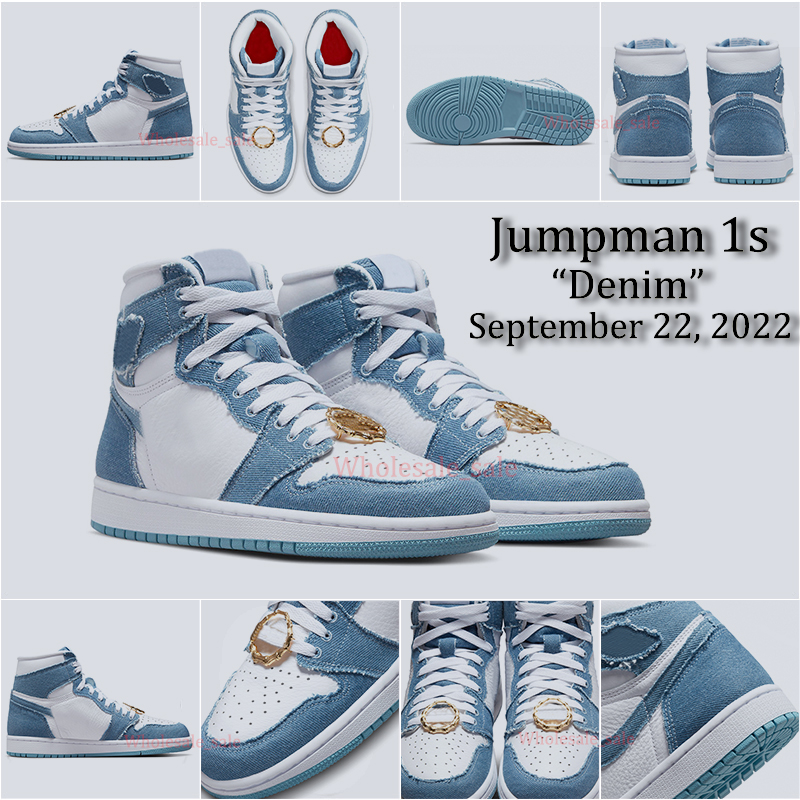 With Box Basketball Shoes 1s Mens Womens Sneakers Jumpman 1 High OG Denim Trainers Releases September 22nd Low Black Phantom Size 36-47, 1 triple black 36-47
With Box Basketball Shoes 1s Mens Womens Sneakers Jumpman 1 High OG Denim Trainers Releases September 22nd Low Black Phantom Size 36-47, 1 triple black 36-47