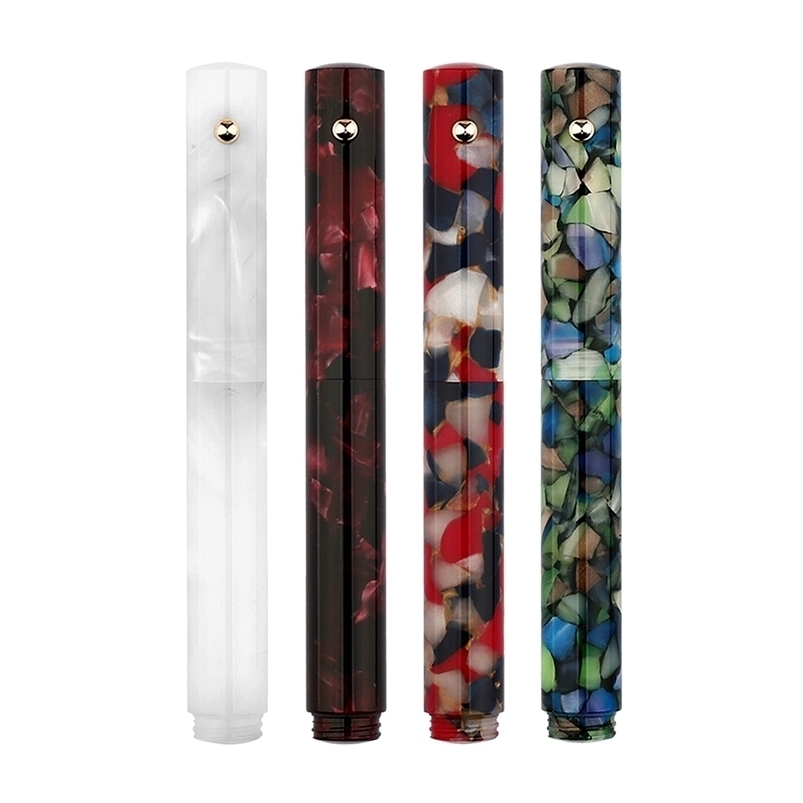 Fountain Pens MAJOHN N8 Resin Fountain Pen Ink Pen EF Bent Nib Gift Dip Pen Nib Business Stationery Office School Supplies Writing Pens 220923, Red
Fountain Pens MAJOHN N8 Resin Fountain Pen Ink Pen EF Bent Nib Gift Dip Pen Nib Business Stationery Office School Supplies Writing Pens 220923, Red