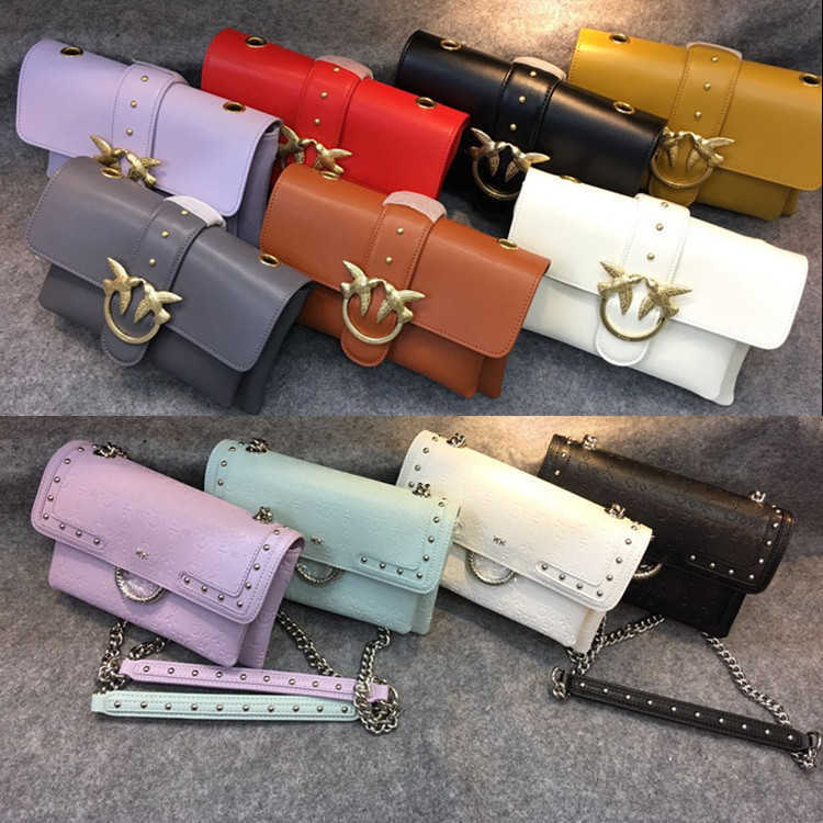 pinkos Designers bags 2019 New Printed Leather Women's Bag Swallow One Shoulder Crossbody Chain Belt Small Postman, White6
pinkos Designers bags 2019 New Printed Leather Women's Bag Swallow One Shoulder Crossbody Chain Belt Small Postman, White6