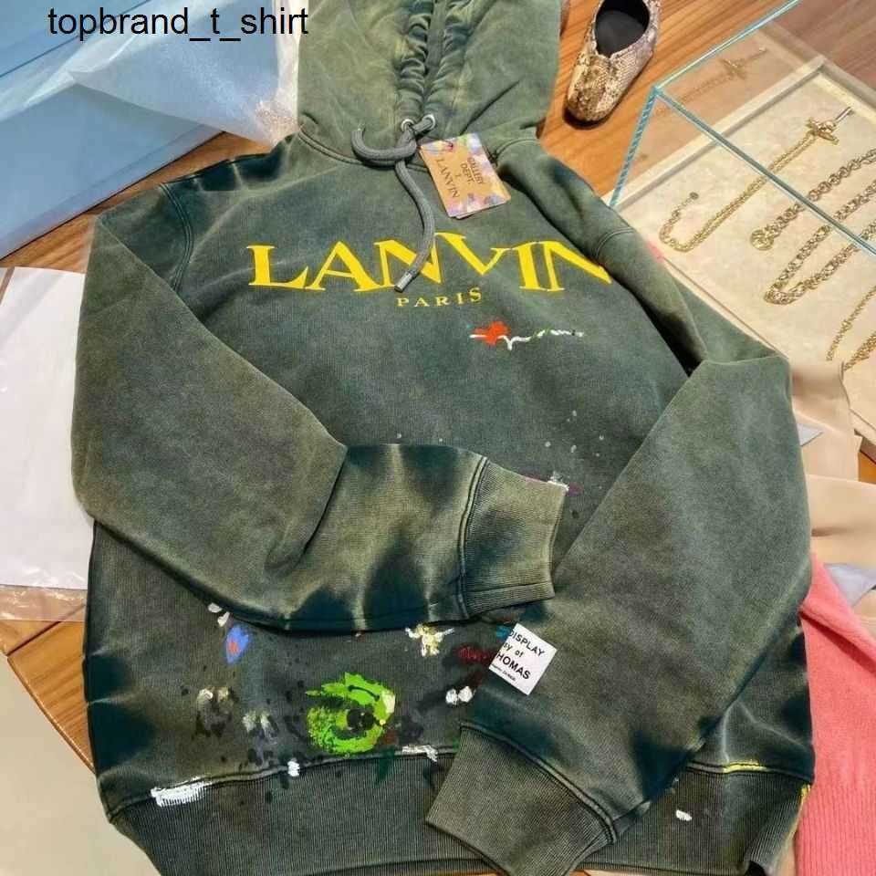 new Men' Hoodies Designer Sweatshirts Men' lanvins Fashion hand-painted printed knitted sweater hoodies, Green
new Men' Hoodies Designer Sweatshirts Men' lanvins Fashion hand-painted printed knitted sweater hoodies, Green