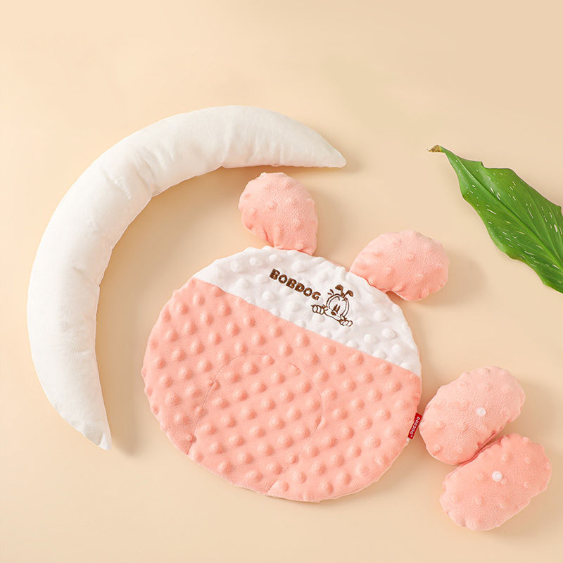 Pillows Baby born Latex Shaped For Children To Correct And Prevent Partial Head Beddings Babies 220924