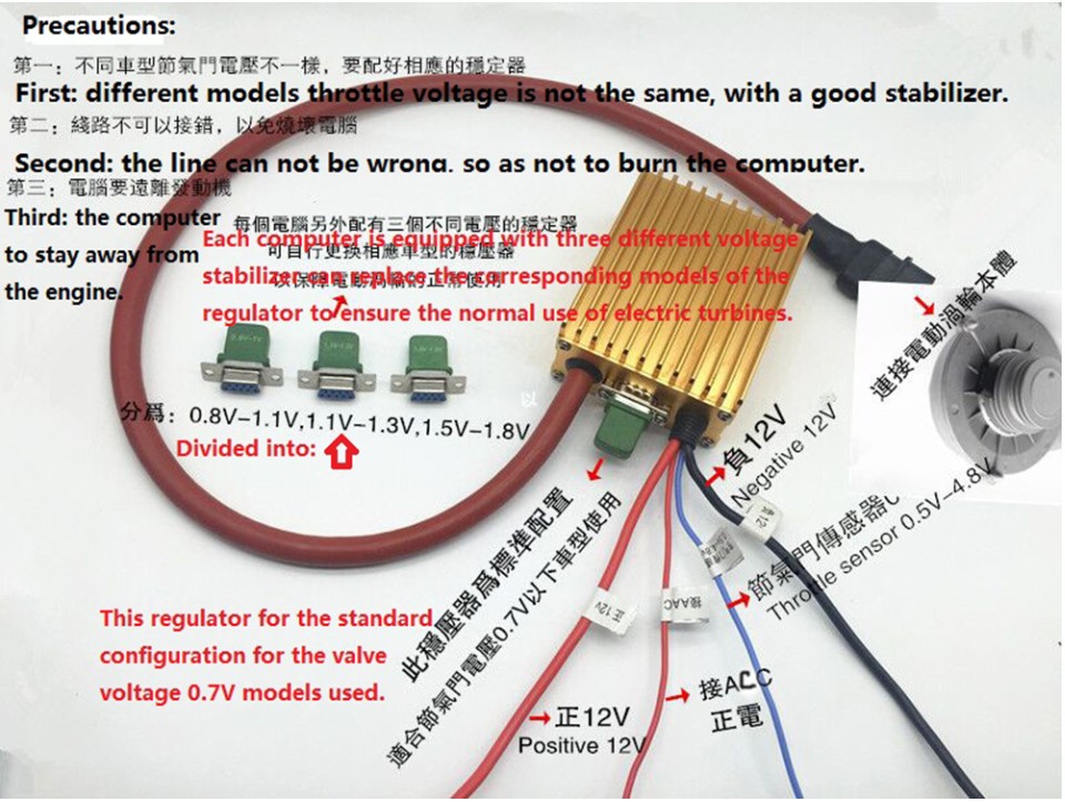 Universal 12V Electric Turbo Supercharger Kit Thrust Electric Turbocharger Air Filter Intake for car improve speed