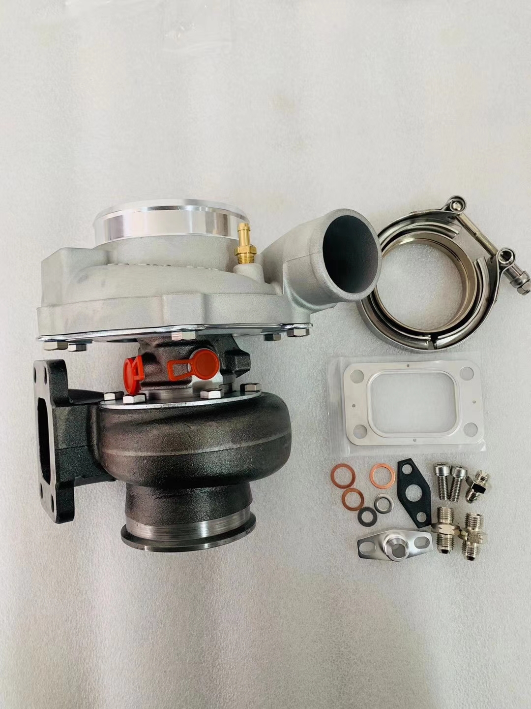 T3 Universal Dual Ceramic Ball Bearing GT3076 GT3076R GTX3076R Anti-Surge Turbo Billet compressor Wheel Turbocharger 400-750HP
