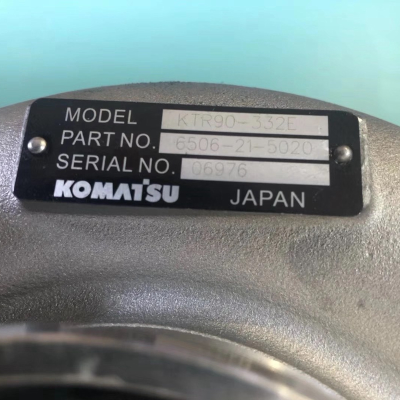New Turbo PC400 PC450-8 PC400-8 KTR90-332E 6506-21-5020 for Komatsu 6D125 SA6D125E 6506-21-5010 KTR90 turbo charger