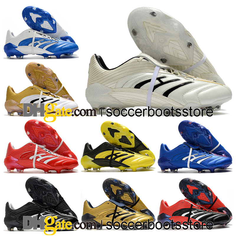 Kids High Tops Football Boots Beckham Predator Absolute 20 FG Cleats Mens Mutator Accelerator Precision Mania Soccer Shoes Outdoor Trainers Botas De Futbol, Color 6
Kids High Tops Football Boots Beckham Predator Absolute 20 FG Cleats Mens Mutator Accelerator Precision Mania Soccer Shoes Outdoor Trainers Botas De Futbol, Color 6