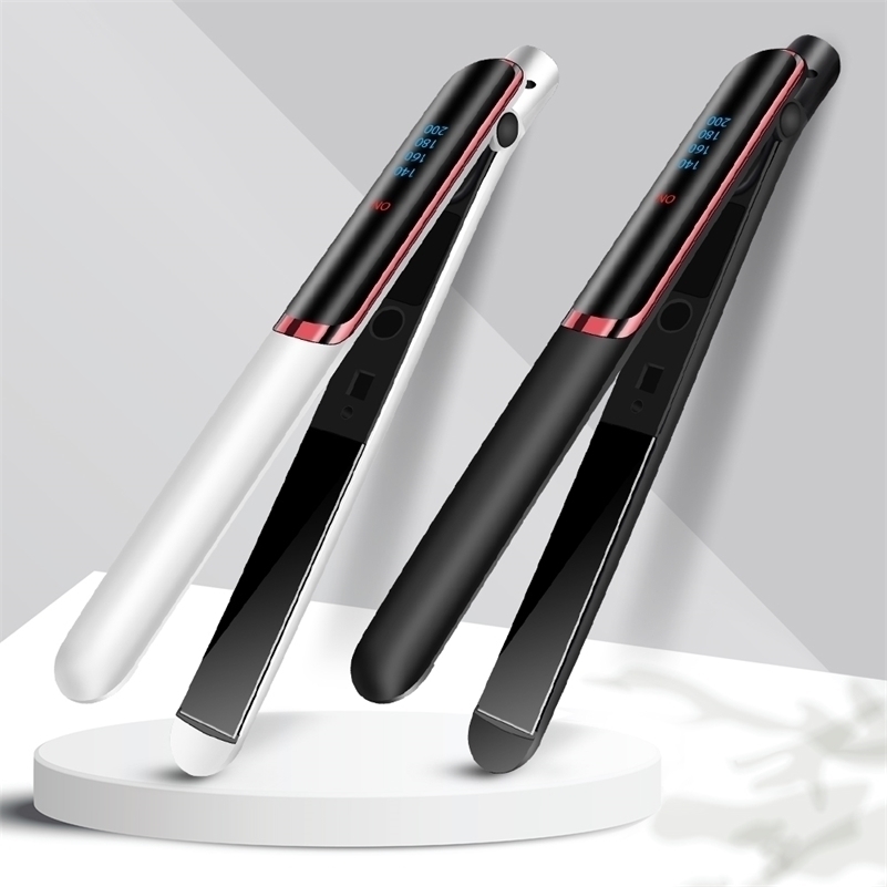 Hair Straighteners Negative Ion Ceramic Flat Iron 2 In 1 Fast Straight Curling Professional Curl 220922
Hair Straighteners Negative Ion Ceramic Flat Iron 2 In 1 Fast Straight Curling Professional Curl 220922