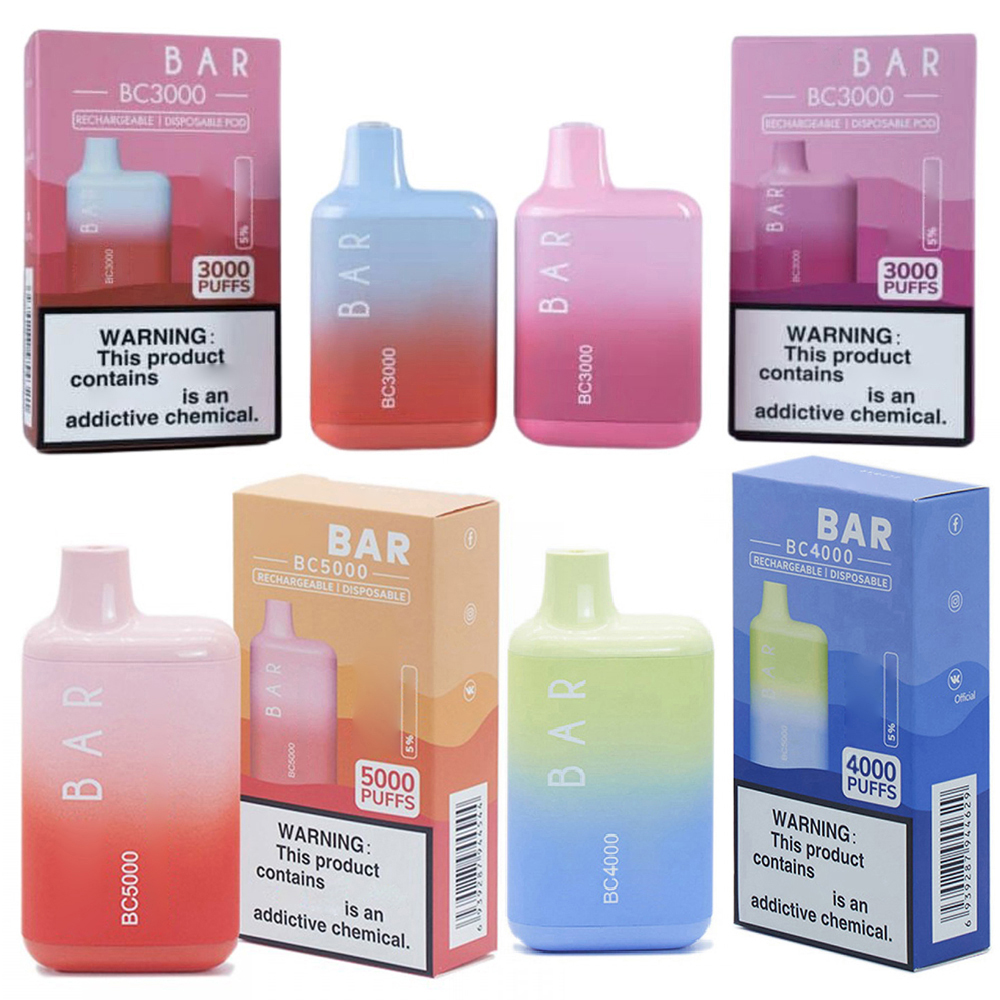 EF Bar BC3000 BC4000 BC5000 Disposable E cigarettes 3000 4000 5000 Puffs Vape Pen Prefilled Mesh Coil Pods Rechargeable Battery escobar cake plus bang xxl pro max
EF Bar BC3000 BC4000 BC5000 Disposable E cigarettes 3000 4000 5000 Puffs Vape Pen Prefilled Mesh Coil Pods Rechargeable Battery escobar cake plus bang xxl pro max