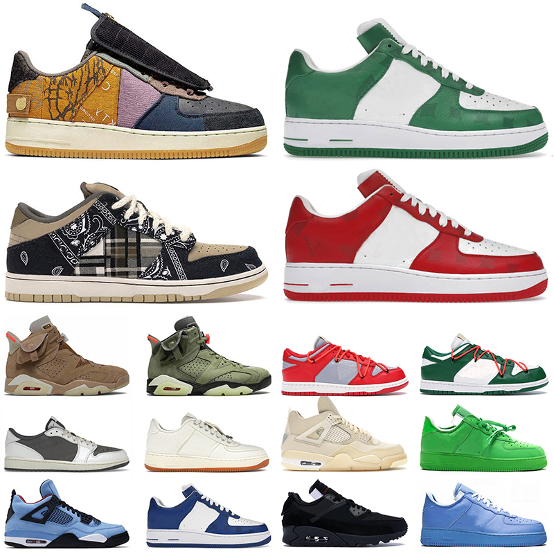 Travis Scotts Jumpman 1 Basketball Shoes 4 High 6 Mens Womens Offs White Reverse Mocha Cactus Jack Low 5 Mca TS Designer Sneakers Trainers, 40-47 black muslin
Travis Scotts Jumpman 1 Basketball Shoes 4 High 6 Mens Womens Offs White Reverse Mocha Cactus Jack Low 5 Mca TS Designer Sneakers Trainers, 40-47 black muslin