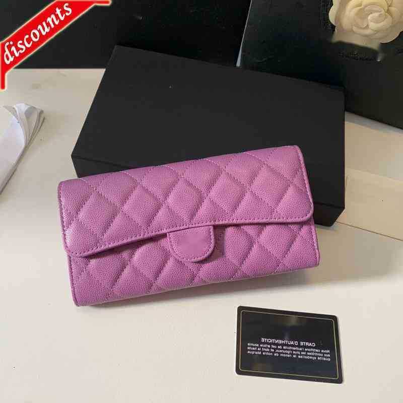 Wallets Design Luxury Brand Letter 80758 Plaid Cc Chain Clutch Caviar Leather Diamond Pattern Pouch Women's Le Boy Long Wallet Real, Picture show
Wallets Design Luxury Brand Letter 80758 Plaid Cc Chain Clutch Caviar Leather Diamond Pattern Pouch Women's Le Boy Long Wallet Real, Picture show
