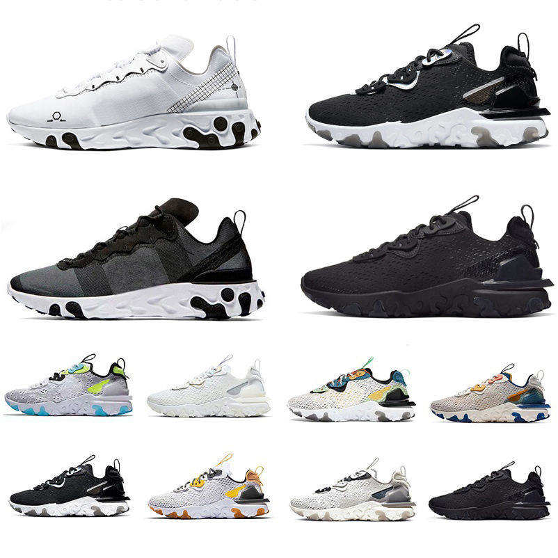 87 React vision 55 running shoes Triple Black Iridescent White Vast Grey Honeycomb Worldwide Tour Olive Anthracite Yellow Sail men women trainers Sports Sneakers, Color#6
87 React vision 55 running shoes Triple Black Iridescent White Vast Grey Honeycomb Worldwide Tour Olive Anthracite Yellow Sail men women trainers Sports Sneakers, Color#6
