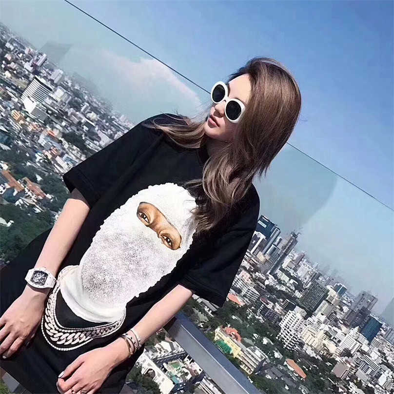 Men's T-Shirts 2022ss IH NOM UH NIT Mask T-shirt Men Women High Quality Pearl Man Graphic IH NOM UH NIT Tee Cotton Tops Summer Short Seve 0926H22