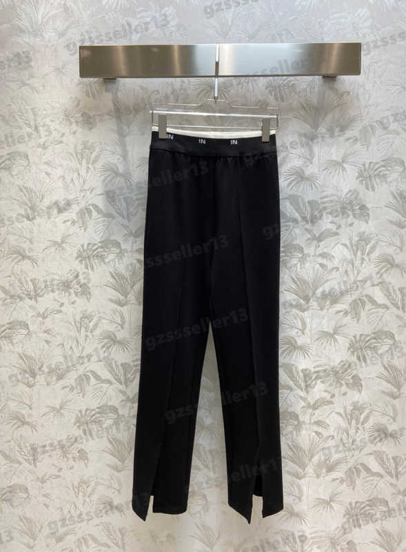 Casual Pants For Womens CE Colorblock Letter Logo Webbing Trousers High Waist Straight Slit Pants Designer Women Clothing 0912
Casual Pants For Womens CE Colorblock Letter Logo Webbing Trousers High Waist Straight Slit Pants Designer Women Clothing 0912