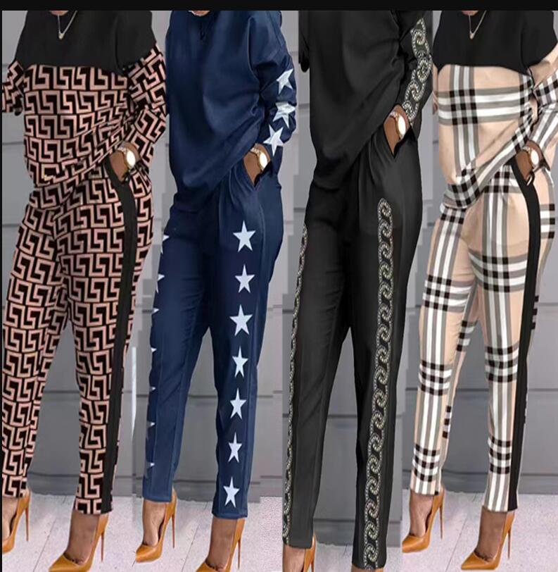 Womens Tracksuits Sports Suit Daily Tops and Pants Lady Striped Print Autumn Jumpsuit 2 Pieces Outfits Sport Sweatsuit Sporting Sweatsuits Sportswear
Womens Tracksuits Sports Suit Daily Tops and Pants Lady Striped Print Autumn Jumpsuit 2 Pieces Outfits Sport Sweatsuit Sporting Sweatsuits Sportswear