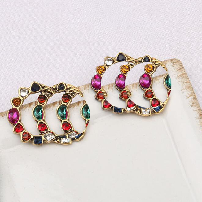 Mixed Simple 18K Gold Plated Luxury Letters Stud Brand Designers Geometric Famous Women Round Crystal Rhinestone Earring Wedding Party Jewelry
Mixed Simple 18K Gold Plated Luxury Letters Stud Brand Designers Geometric Famous Women Round Crystal Rhinestone Earring Wedding Party Jewelry