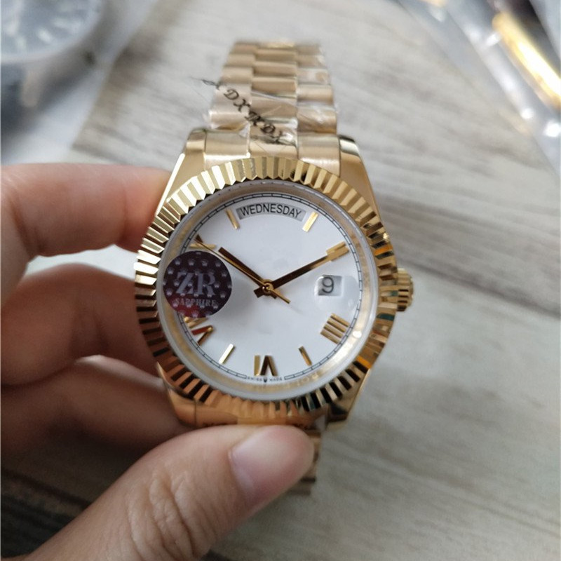 Top sell classic man watches Stainless steel luxury watch automatic man clock Fashion business New wristwatch r28