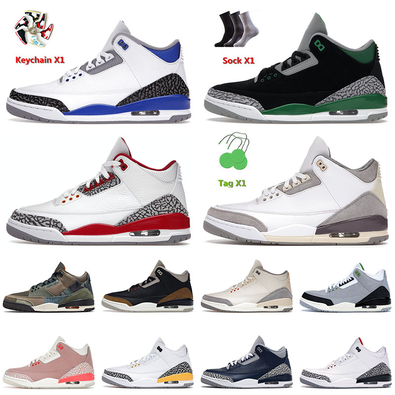 2022 Arrival Basketball Shoes Men Jordan 3 3s III Racer Blue Pine Green J3 Cardinal Red Medium Grey Desert Element Jumpman Mens Women Trainers Sneakers 36-47, C33 36-40
2022 Arrival Basketball Shoes Men Jordan 3 3s III Racer Blue Pine Green J3 Cardinal Red Medium Grey Desert Element Jumpman Mens Women Trainers Sneakers 36-47, C33 36-40