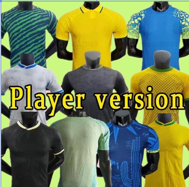 Soccer Jersey PLAYER VERSION 2021 2022 2023 NEYMAR JR COUTINHO VINICIUS BrAZiLs New National Team Camisa Brasil Football Shirt Training SILVA home away world cup AA, Training6
Soccer Jersey PLAYER VERSION 2021 2022 2023 NEYMAR JR COUTINHO VINICIUS BrAZiLs New National Team Camisa Brasil Football Shirt Training SILVA home away world cup AA, Training6