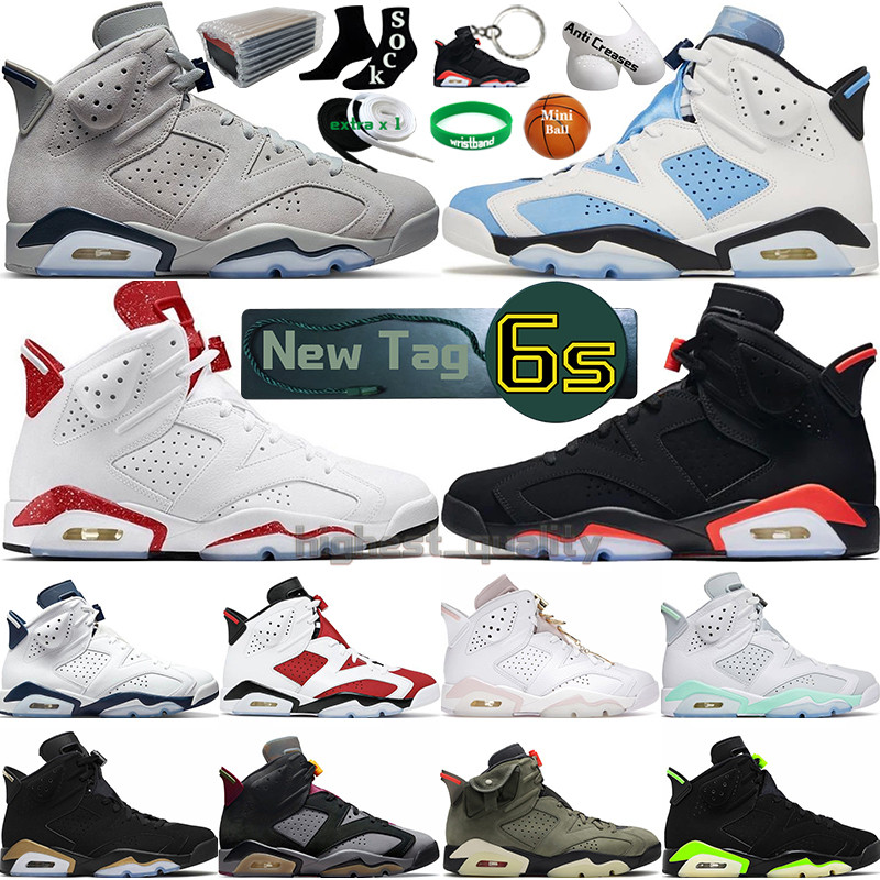 Mens Basketball Shoes 6 6s UNC Home Infrared Georgetown Bordeaux Red Oreo Carmine Midnight Navy Black Cat Yellow Electric Green Men Sports, Color 18
Mens Basketball Shoes 6 6s UNC Home Infrared Georgetown Bordeaux Red Oreo Carmine Midnight Navy Black Cat Yellow Electric Green Men Sports, Color 18