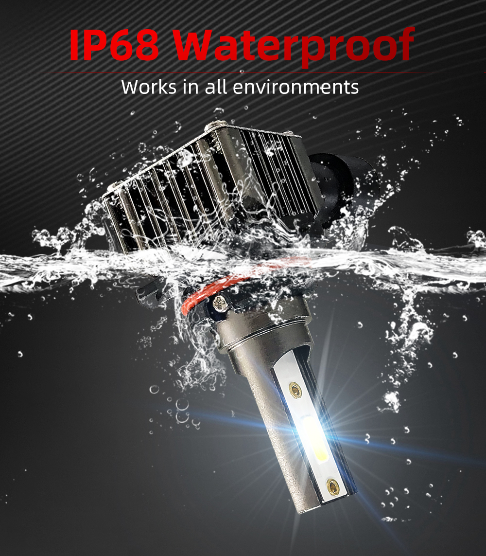 12000LM 6500K 12V H1 H4 H7 H11 9005 HB3 9006 HB4 LED Car Headlight Bulbs Auto Lights for Motorcycle