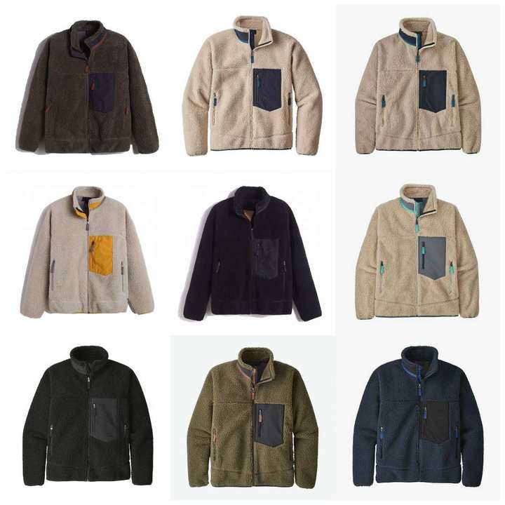Designer Mens Patagonias Jacket Men Women Thick Warm Down Classic Retrox Couple Cashmere Fleece Jackets Top Coats
Designer Mens Patagonias Jacket Men Women Thick Warm Down Classic Retrox Couple Cashmere Fleece Jackets Top Coats