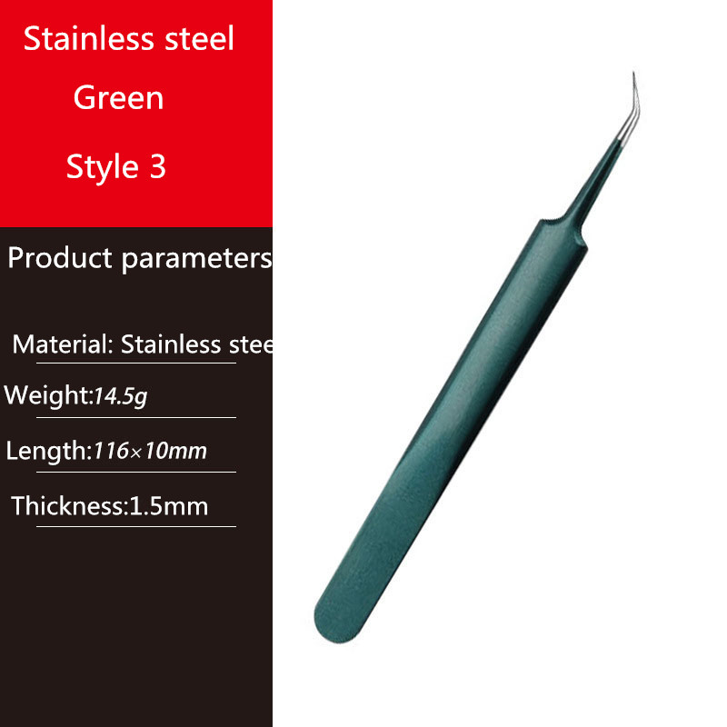 Blackhead Removal Needles Tweezers Acne Black Head Remover Tool Kit Face Skin Care Tool Pore Cleaner Beauty Pinzas Para Agujas De Eliminacion De Punto