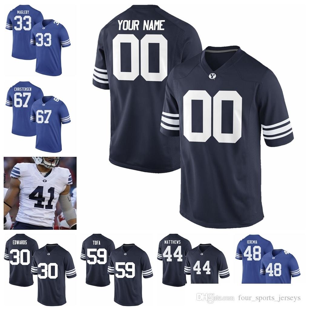 NCAA BYU Cougars College Football Jerseys 14 Ty Detmer Jersey 16 Sione Takitaki Ty'Son Williams Matt Bushman Kyle Van Noy Jerseys Custom Stitched, Youth white with navy
NCAA BYU Cougars College Football Jerseys 14 Ty Detmer Jersey 16 Sione Takitaki Ty'Son Williams Matt Bushman Kyle Van Noy Jerseys Custom Stitched, Youth white with navy