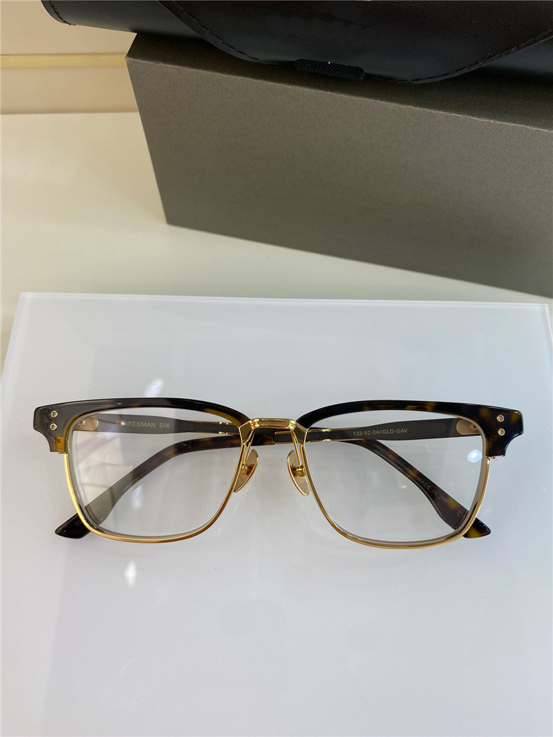 New fashion design square frame optical glasses Statesman-SIX vintage simple and versatile style transparent lens eyewear
New fashion design square frame optical glasses Statesman-SIX vintage simple and versatile style transparent lens eyewear