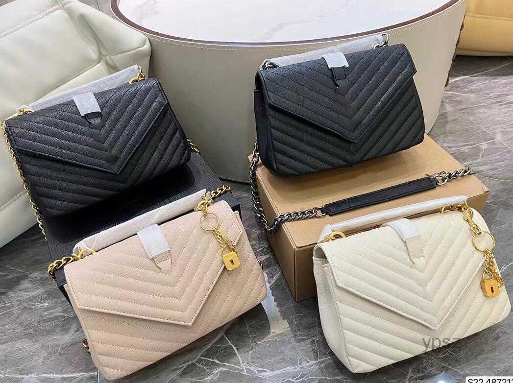 Evening Bags Designers Gold Silver Detachable Chain Bags Ladies Womens Crossbody Tote Hobo Y type Quilted lattice Shoulder Purses Genuine L, Beige(gold chains)
Evening Bags Designers Gold Silver Detachable Chain Bags Ladies Womens Crossbody Tote Hobo Y type Quilted lattice Shoulder Purses Genuine L, Beige(gold chains)