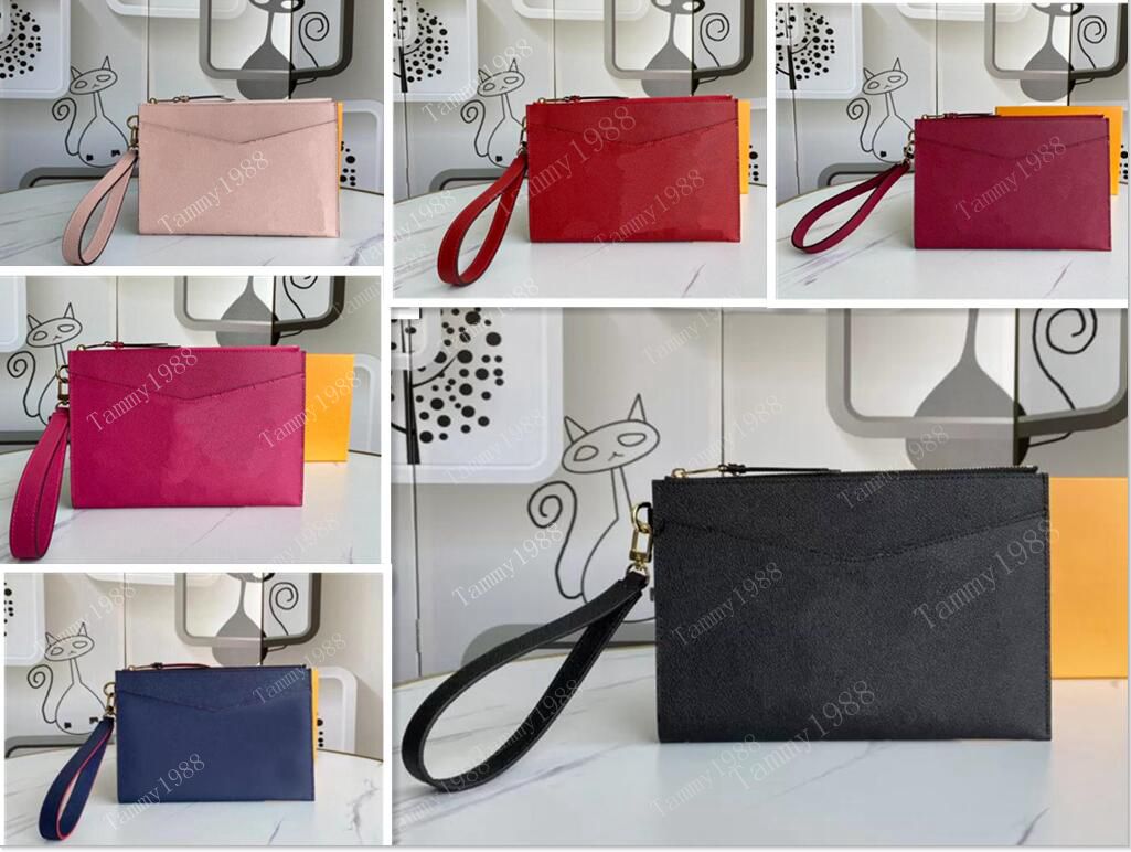 Original Luxurys Designers ladies Medium Clutch Bag Cowhide Monograms Empreinte leather purses handbags women bags wallets card hold, Black embossing
Original Luxurys Designers ladies Medium Clutch Bag Cowhide Monograms Empreinte leather purses handbags women bags wallets card hold, Black embossing