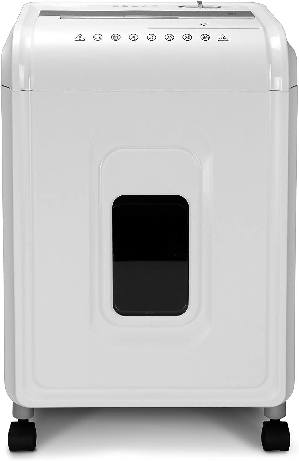 Shredders Professional Grade 14-Sheet Micro-Cut Paper and CD/Credit Card Shredder/ 30 Minutes Continuous Run Time White
Shredders Professional Grade 14-Sheet Micro-Cut Paper and CD/Credit Card Shredder/ 30 Minutes Continuous Run Time White